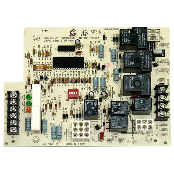 Rheem 62-24084-82 Integrated Furnace Control w/ 30 Second Pre-Purge (120/24V), replacement for 62-24084-82-1PK