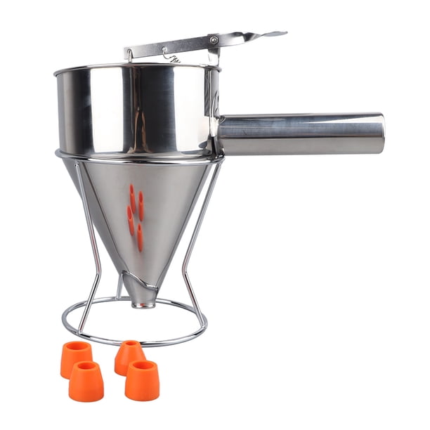 Dispensador de Masa, Fácil de Usar de Funnel Brownel Dispenser Ergonímico para El Hogar Para El Hogar