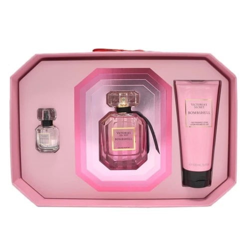 Victoria's Secret 3 Piece Bombshell Eau De Parfum & Lotion Gift