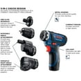 thumbnail image 2 of Bosch Power Tools Combo Kit  GSR12V 140FCB22 with 12V Flexiclick 5-In-1 Drill Set, 2 of 5