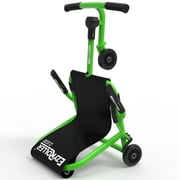 EzyRoller: Classic - Green - Ride-On Scooter, Cambering Motion, Pedal Free Cart, Hand Brakes, Extendable Frame, 154lb Capacity, Kids Ages 4+