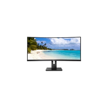 UPC: 0609585253070 | Philips 346B1C 34  3440×1440 QHD VA LCD Ultra Wide Curved Monitor