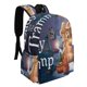 thumbnail image 2 of La Dama y el Vagabundo-theme Backpack, Campus style schoolbag Bookbag with Adjustable Shoulder Straps And Large Zip Compartment, Unisex Travel Bags.42x30x15cm, 2 of 6