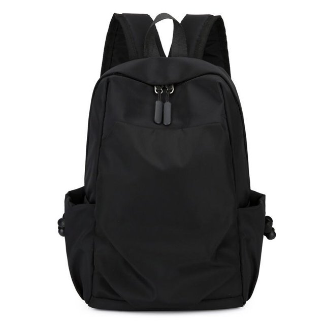 Mini Mochila pequeña de lona para hombre, bolso escolar de hombro negro, impermeable, de diseñador, para viaje y Deportes, a la moda, 2023 Fivean unisex