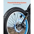 thumbnail image 4 of VEVOR 20" Mountain Bike MTB Bicycle Shimano 7 Speed Carbon Steel Dual Disc Brakes, 4 of 9