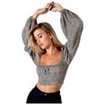 thumbnail image 2 of Ichuanyi liquidación moda sexy cuello estampado para mujeres Camisa de manga larga ICHUANYI WER2023082209115, 2 of 8