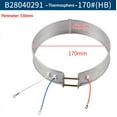 thumbnail image 1 of Thin Band Heater elements for Household Electrical Appliances Kettle Heating Ring 170mm, 1 of 7
