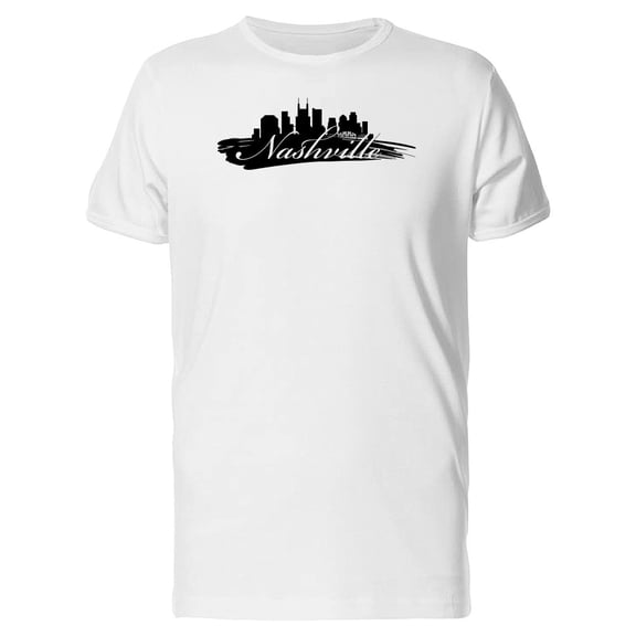 Nashville Black Skyline Tee Men's -Image by Shutterstock