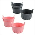 thumbnail image 1 of 6 Piezas Molde Silicona para Freidora Aire Molde para Huevos Reutilizable Antiadherente Molde para Morder Huevos Molde para Muffins Tazas para Huevos Escalfados para Microondas, 1 of 5
