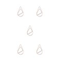 thumbnail image 3 of Clip de papel de Metal Billuyoard 30 piezas forma de gota de agua portátil, 3 of 6