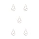 thumbnail image 3 of Toystoory 30 Piezas Clip de Papel Forma de Gota de Agua Abrazadera para Fotos de Oficina Oro Rosa Type2 NO2, 3 of 6