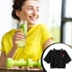 thumbnail image 4 of Sonducket Ropa de verano con cuello en V de rosa para mujer, camiseta ahuecada a la moda, camisetas cortas informales estampadas divertidas, casa Type2, 4 of 5