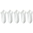 thumbnail image 5 of Women's Pure Cotton Short Socks Thin Breathable Anti Odor Casual Summer Sports, 5 of 5