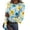 Dark Blue, variant on Going Out Tops for Women Long Sleeve Vintage Floral Print Blouses Slim Fitted Going Out Tunic Tops Dressy Casual Crew Neck Fall Spring T Shirts Light Green XXL