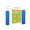 Blue, variant on PSBM 1 Roll Dark Black 30 Inch x 5000 Feet 80 Gauge Machine Stretch Film/Wrap, Heavy Duty Industrial Strength Shrink/Plastic Wrap for Moving, Packing, Shipping, Pallet Wrapping & Storage
