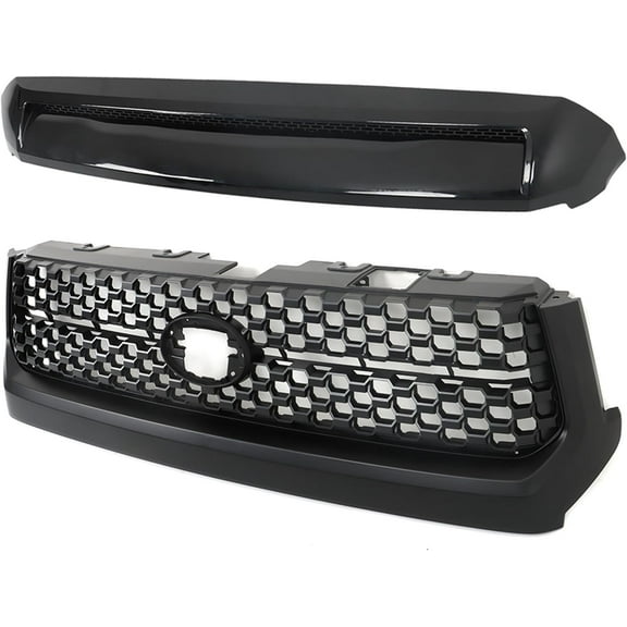 Waltyotur 53101-0C041 For 2014-2020 Toyota Tundra Front Grille Hood Bulge Molding