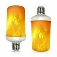 thumbnail image 1 of E27 Ampoule à Flamme Scintillante LED Effet de Feu Simulé Lampe de Nuit, 1 of 4