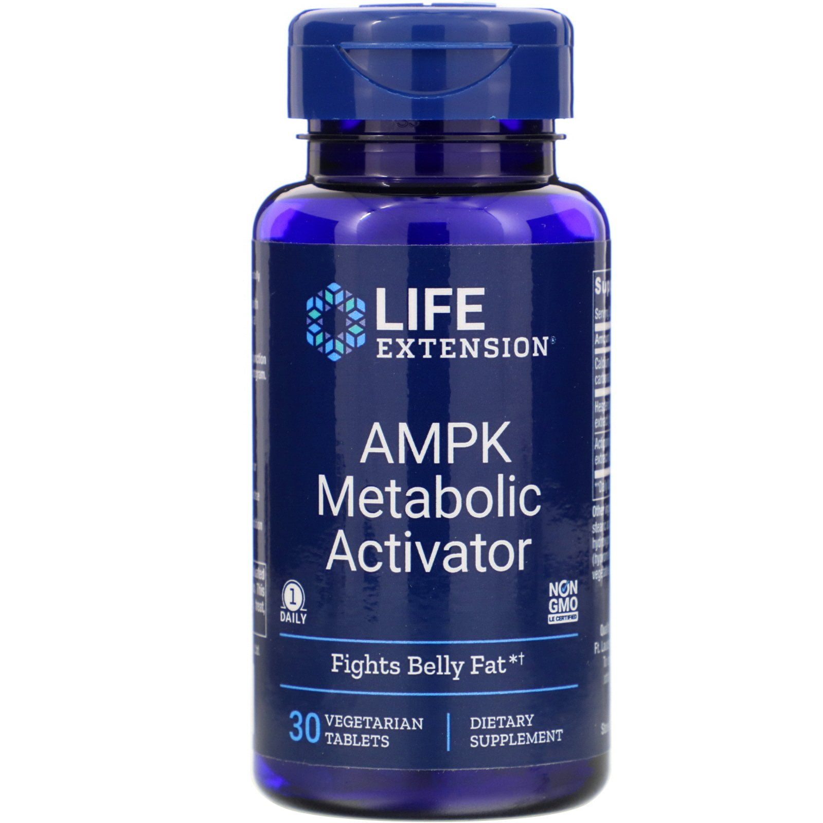 Life Extension AMPK Metabolic Activator, 30 Vegetarian Tablets