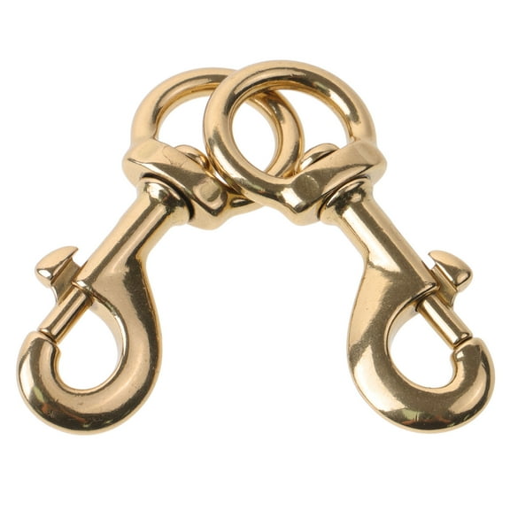 CIMAXIC 2Pcs Metal Flag Pole Clips for Flag Binding Clasps with High Hardness