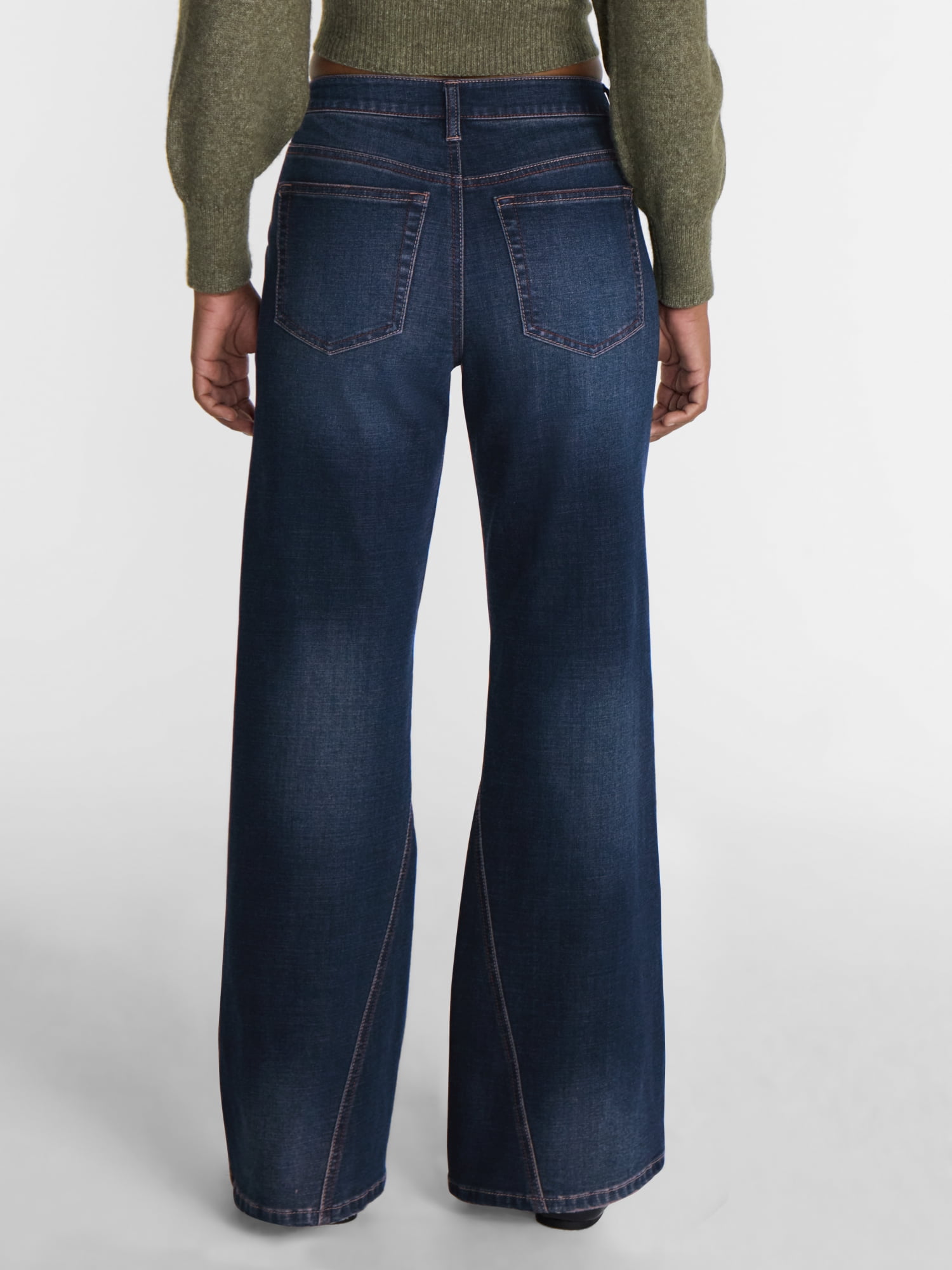 No Boundaries Relaxed Flare Jeans, 31'' Inseam, Women's 00-20