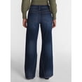 thumbnail image 3 of No Boundaries Relaxed Flare Jeans, 31'' Inseam, Women's 00-20, 3 of 5