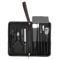 thumbnail image 3 of Pedicure Tool Pedicure Knife Foot Planing Tool 11pcs Stainless Steel Pedicure Tool Set Nail File Pedicure Knife Dead Skin Pusher Kit ANGGREK FB1411, 3 of 8