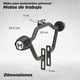 thumbnail image 2 of Protector De Slider Mach para Moto De Trabajo Negro M, 2 of 7