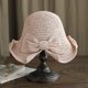 thumbnail image 2 of Sombrero de ala ancha plegable para el sol para mujeres y niñas, morado y rosa, 2 of 5