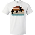 thumbnail image 3 of Inktastic Duck Hunting Retro Sunset Hunter T-Shirt, 3 of 5