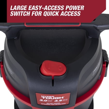 HYPER TOUGH 3 GALLON WET DRY VAC