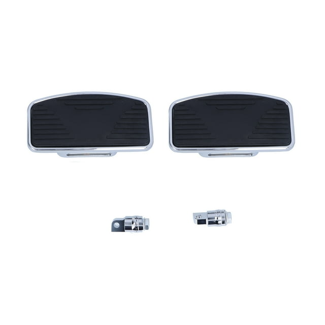 Rear Foot Pedal Pair Of Adjustable Rear Passenger Floorboard Motorcycle Wide Footboard Footrests