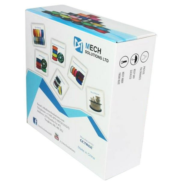 Recharges de stylo 3D MM Brands - Set de filaments PLA et ABS - 10 couleurs  - 100