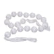 thumbnail image 1 of Guirnalda de bolas de espuma, adornos suaves hechos a mano, proyectos de bricolaje, decoración de bodas, pancarta de bolas de espuma para fiestas, Blanco, 1 of 8