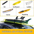 Soft Roof Rack Pads,Universal Car Soft Roof Rack Pad for Kayak