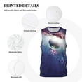 thumbnail image 3 of Sikiie Planets Stars And Galaxies Basketball Jersey Reversible Men's Mesh Athletic Sports Shirts Training Practice S-4XLMedium, 3 of 6
