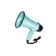 thumbnail image 2 of ZheElen Handheld Bullhorn Megaphone Voice Recording 25W for Outdoor lver, 2 of 6