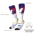 thumbnail image 4 of Balery Colorful Bulldog Calcetines novedosos Calcetines deportivos Calcetines hasta la rodilla Calcetines de algodón Calcetines originales y geniales, 4 of 6