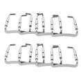 thumbnail image 1 of WHAMVOX 8 Pcs Vis de Repose-Chin de Violon Argent Matériel de Remplacement pour Réglage Rapide et Sécurisé du Repose-Chin, 1 of 7