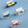 thumbnail image 5 of Moyic ABS TPR Rack Antideslizante Autoadhesivo Sin perforación Paraguas Herramienta de limpieza Organizador de gancho de almacenamiento con 2 Almacenamiento y organización del hogar Azul claro Moyic HA011955-04, 5 of 5