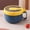 Blue, variant on Byujiro Insulated Bowl Microwave-Safe for Students, Office & Outdoor, Lunch Box for Noodles & Meals