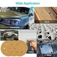 thumbnail image 4 of LotFancy Sanding Discs, 100Pcs 320 Grit 6 in 6 Holes Sandpaper, 4 of 6