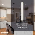 thumbnail image 4 of Bulbrite  LED Filament Pack of (4) 5 Watt Dimmable 11 Inch T9 Light Bulb with Frost Glass Finish and Medium (E26) Base, 4 of 5