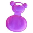 thumbnail image 4 of Trineo de Nieve Resistente con Asas Portátil para Adultos Niños y Niños Pequeños Fabricado en Material PP Adecuado para Fiestas Navideñas Cumpleaños Violeta, 4 of 8