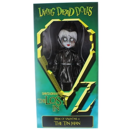 Mezco Living Dead Dolls The Lost In Oz Bride of Valentine As The Tin Man