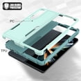 thumbnail image 4 of Galaxy Z Fold 4 Case, Allytech Military Grade Protective Anit-Scratch Shockproof Drop Proof Bumper Defender Back Cover Case for Samsung Galaxy Z Fold 4 5G - Mint, 4 of 5