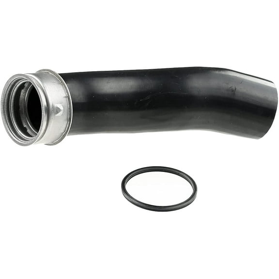 A-Premium Intercooler Pressure Pipe Tube Compatible with Volkswagen Jetta Beetle 2000-2005 Golf 2000-2006 L4 1.8L petrol Left Side with Clamps