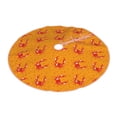 thumbnail image 2 of Balery Red Crab Printed Christmas Tree Skirt , Merry Christmas Party Christmas Tree Decoration,Adjustable Tree Skirt-36", 2 of 8