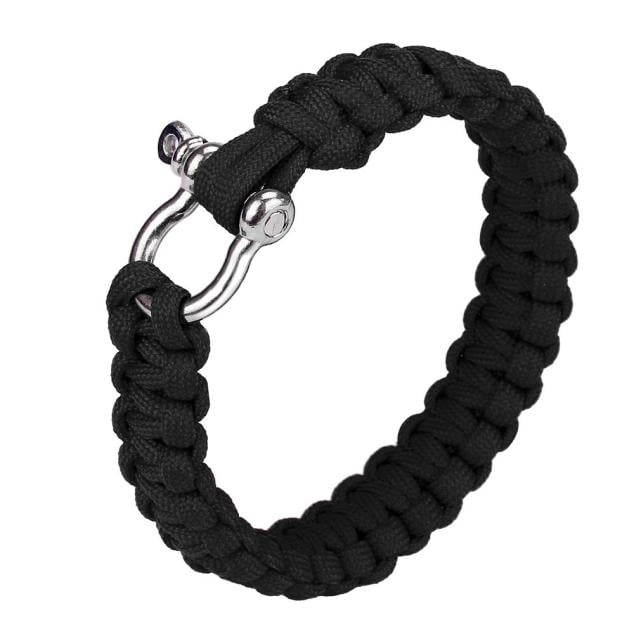 Survival Bracelet,Tactical Paracord Bracelet With Forged, 47% OFF