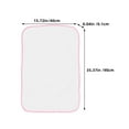 thumbnail image 2 of FESTFENDS 2Ud Tapete De Protección Para Planchar Con Malla Transpirable Y Fácil De Limpiar Rosa, 2 of 7