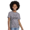thumbnail image 5 of TacoCat Spelled Backwards is Taco Cat Crewneck T Shirts Boy Girl Teen Brisco Brands XS, 5 of 6